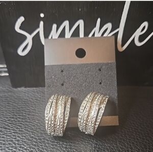 Elegant Silver Women's Earrings